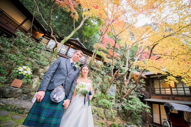 箕面 音羽山荘での結婚式 結婚式ビデオ撮影 写真撮影なら月山映像へ 大阪 神戸 京都