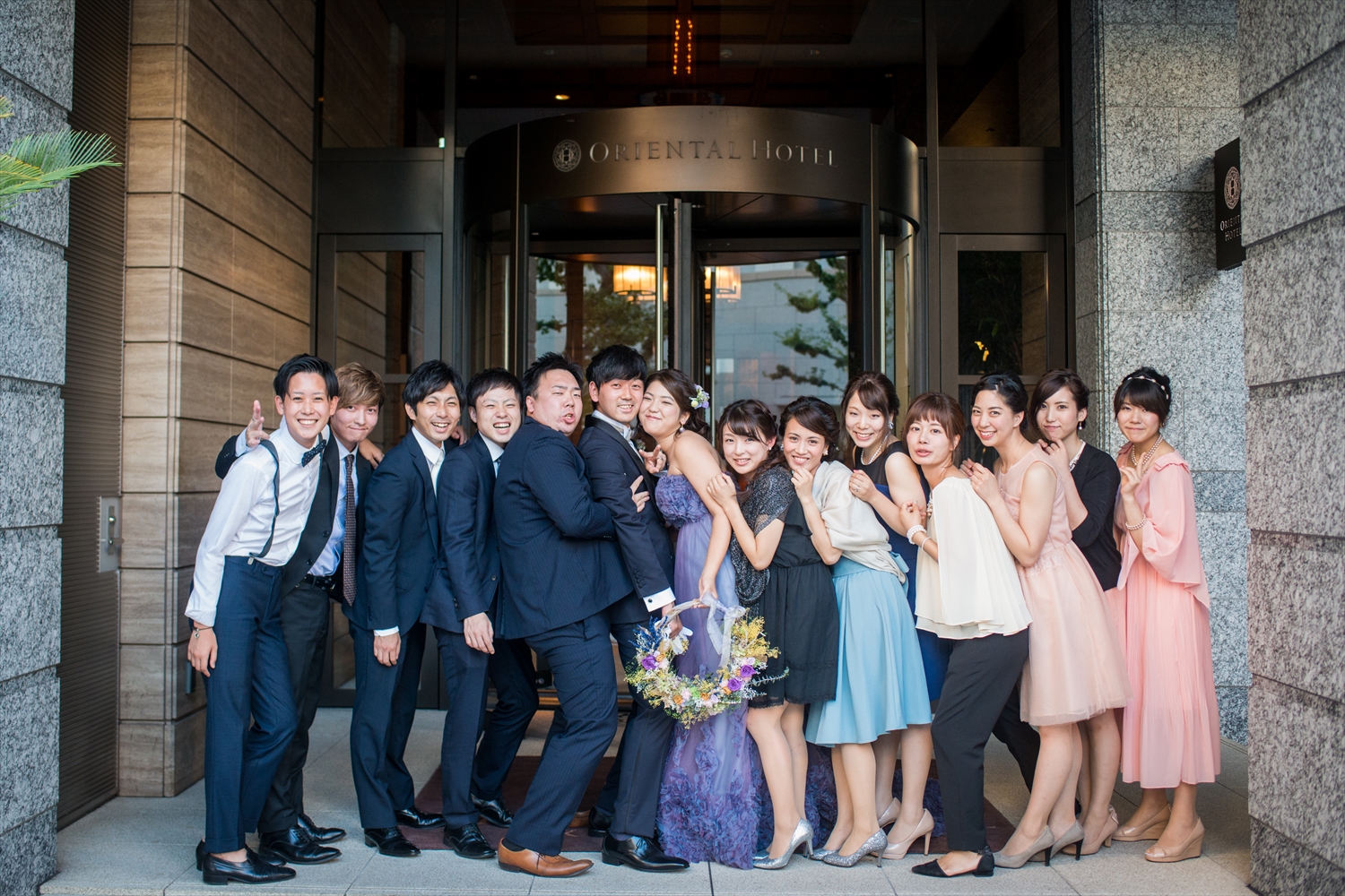 オリエンタルホテル神戸での結婚式写真撮影 結婚式ビデオ撮影 写真撮影なら月山映像へ 大阪 神戸 京都