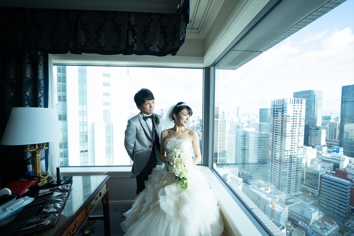 リッツカールトン大阪での結婚式写真撮影 結婚式ビデオ撮影 写真撮影なら月山映像へ 大阪 神戸 京都